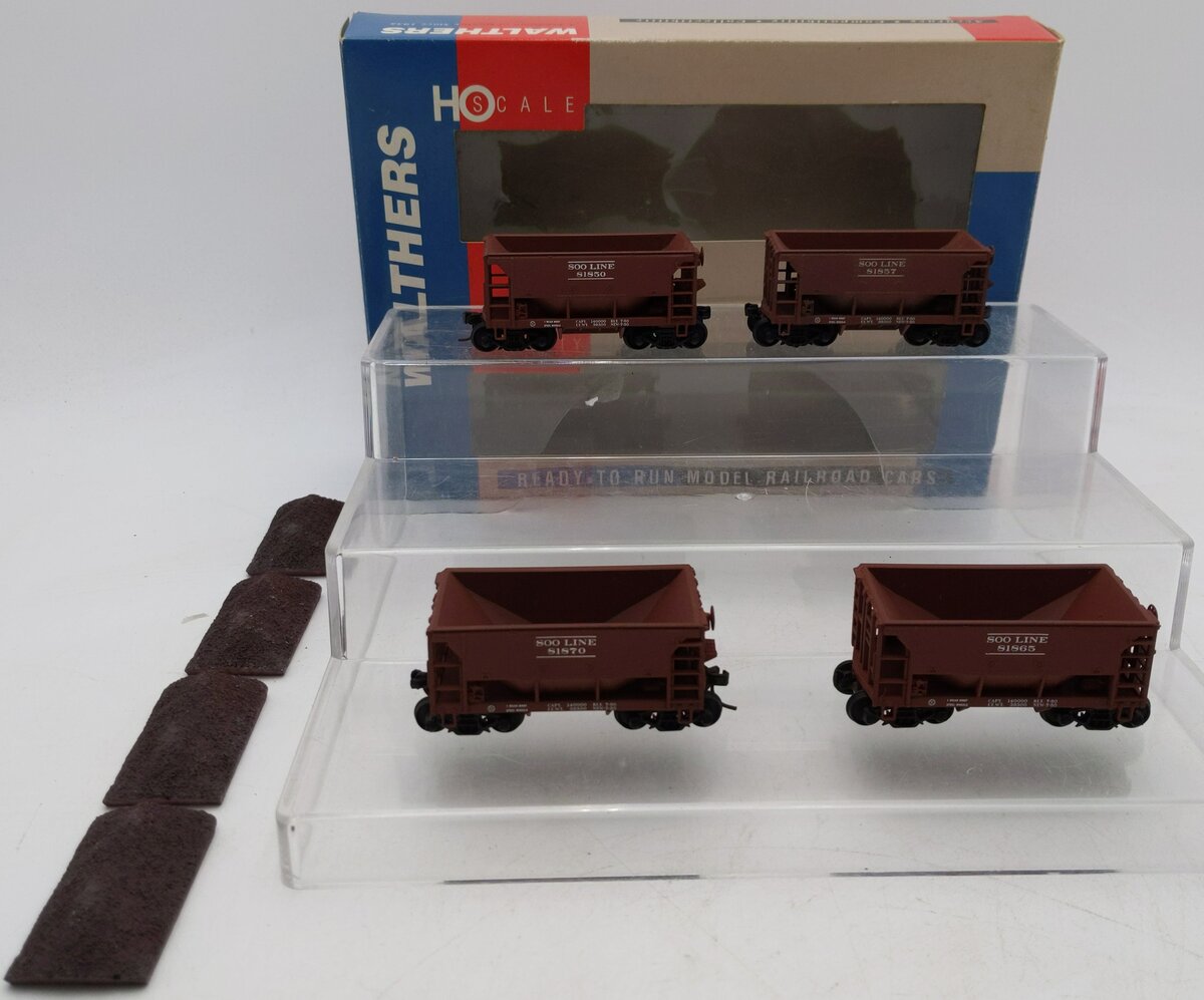 Walthers 932-4407 HO Scale SOO Line Ore Cars (Pack of 4) LN/Box