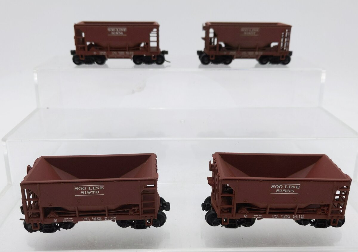 Walthers 932-4407 HO Scale SOO Line Ore Cars (Pack of 4) LN/Box