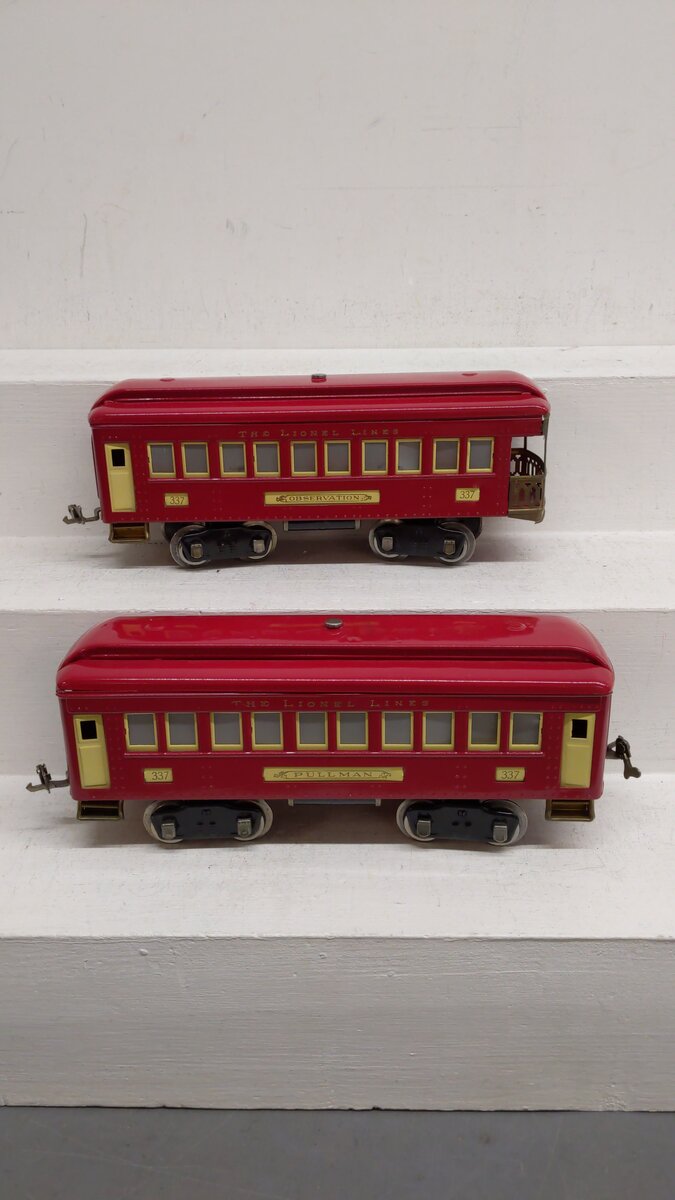 Lionel Vintage Standard Gauge Lionel Lines Pullman Passenger Car 2-337 [2]