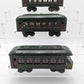 Lionel O Prewar New York Central Pullman Passenger Cars 2-610 & 612 [3] VG