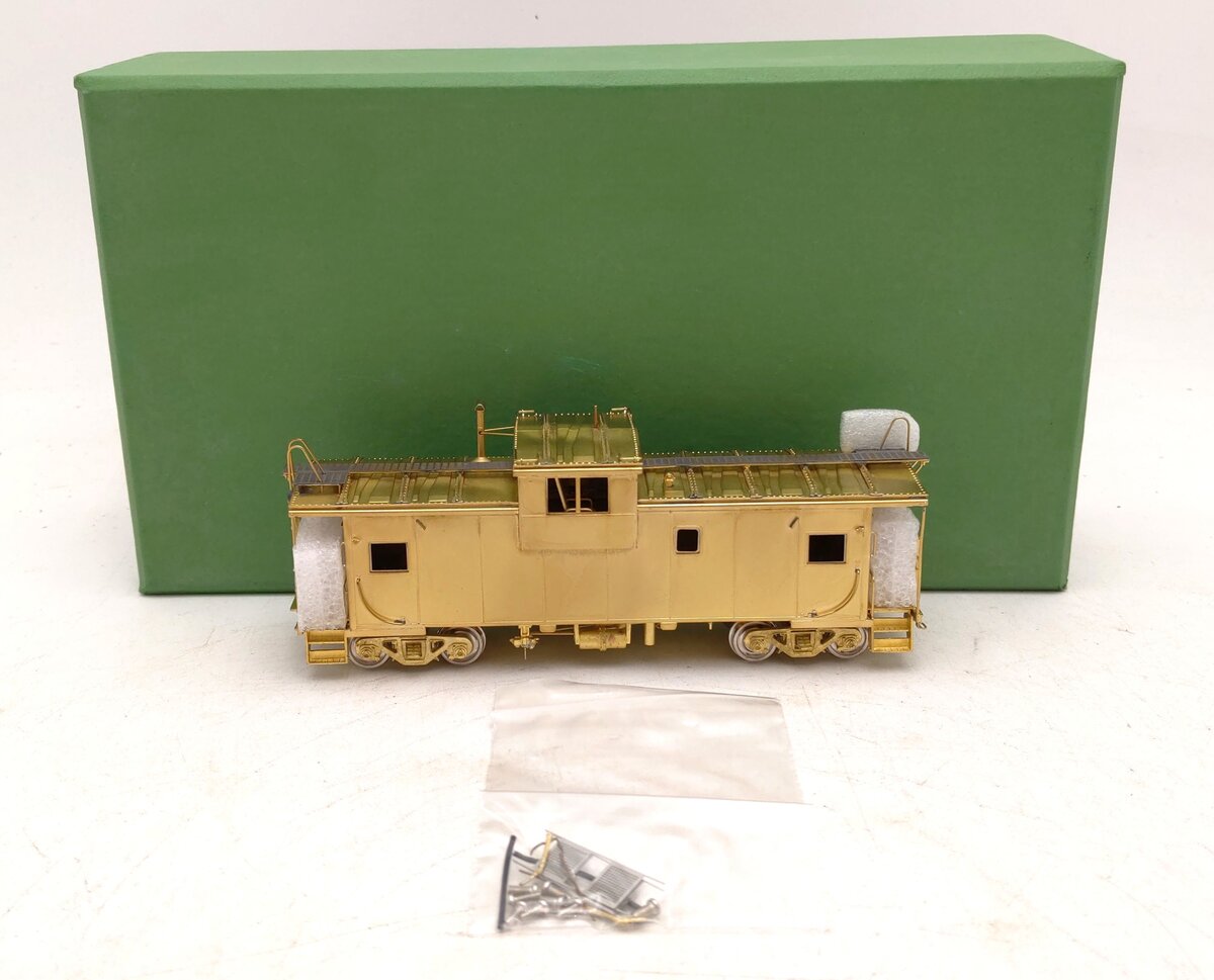 Overland OMI-3850 HO C&O Intl. W-V Caboose -Unpainted EX/Box