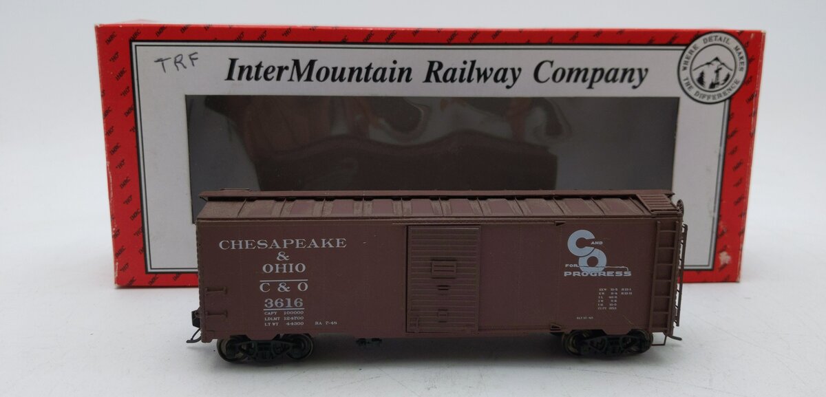 InterMountain 45706-08 Chesapeake & Ohio AAR 40' Boxcar #3616 LN/Box