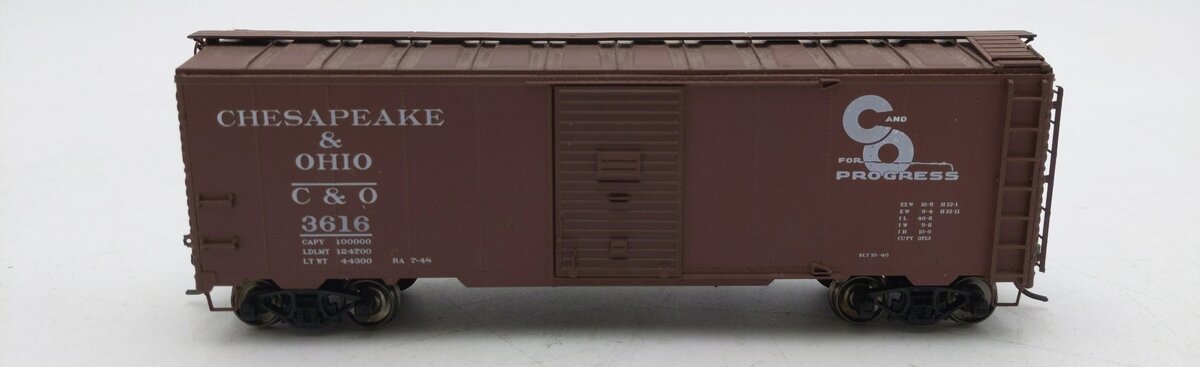 InterMountain 45706-08 Chesapeake & Ohio AAR 40' Boxcar #3616 LN/Box