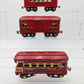 American Flyer O Prewar Tinplate Passenger Cars [3] VG