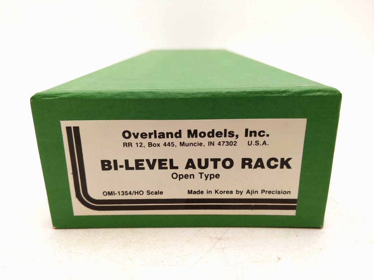 Overland OMI-1354 HO BRASS BI-Level Auto Rack (Open Type) NIB
