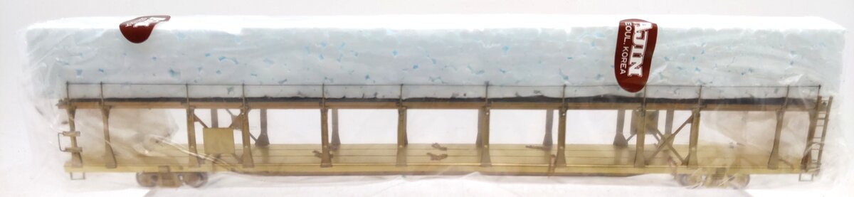 Overland OMI-1354 HO BRASS BI-Level Auto Rack (Open Type) NIB