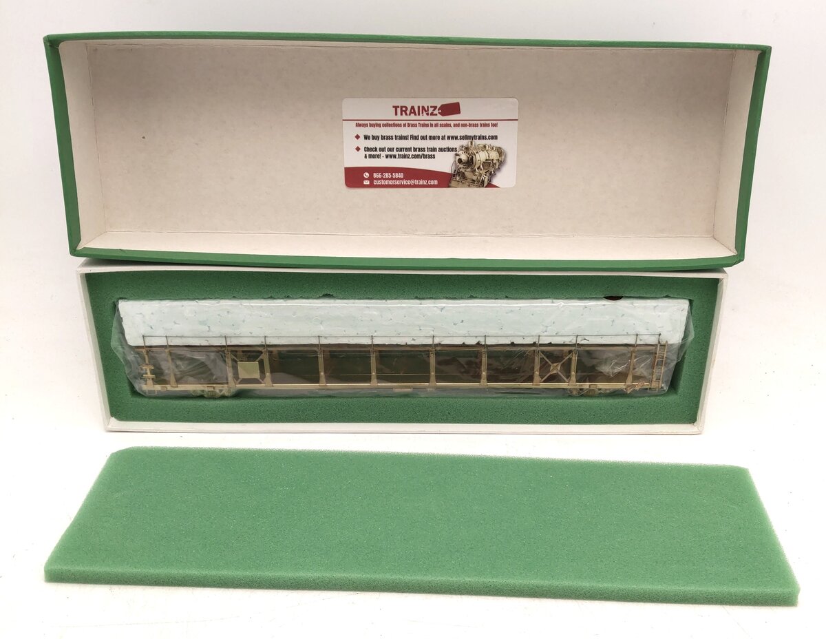 Overland OMI-1354 HO BRASS BI-Level Auto Rack (Open Type) NIB