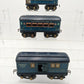American Flyer 3013 O Prewar Bluebird Set 3 Passenger Cars Only [3] VG