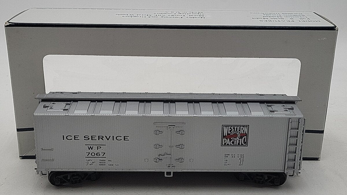 Crown 7067 O Gauge Western Pacific Ice Service Reefer EX/Box