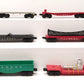 Lionel O Gauge Assorted Freight Cars: 6424, 6142, 6825, 6801 [6] VG