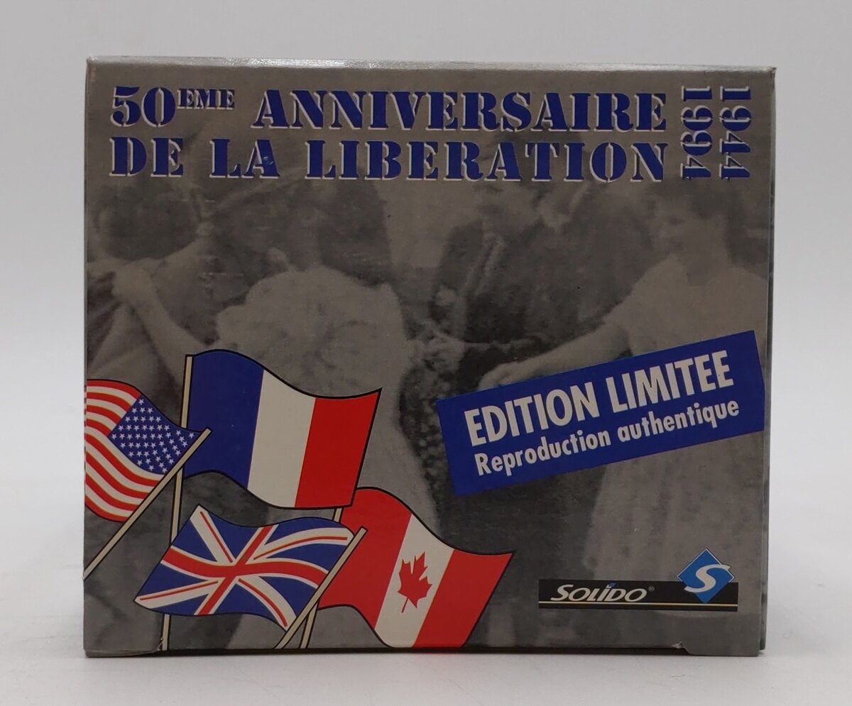 Solido 1:43 50th Anniv. Liberation of France Limited Ed. GMC 353 Leroi US 44\94 NIB