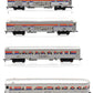 Life Like HO Scale Amtrak Passenger Cars: 9301, 9451, 9545 [4] EX