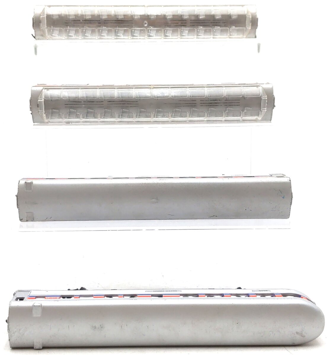 Life Like HO Scale Amtrak Passenger Cars: 9301, 9451, 9545 [4] EX
