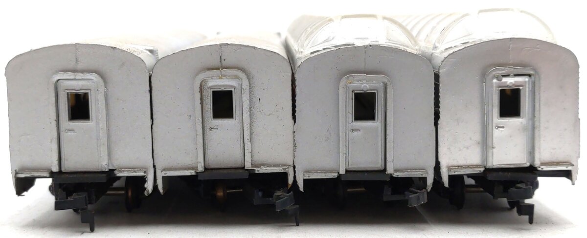 Life Like HO Scale Amtrak Passenger Cars: 9301, 9451, 9545 [4] EX
