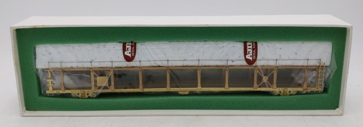 Overland OMI-1354 HO BRASS BI-Level Auto Rack (Open Type) NIB