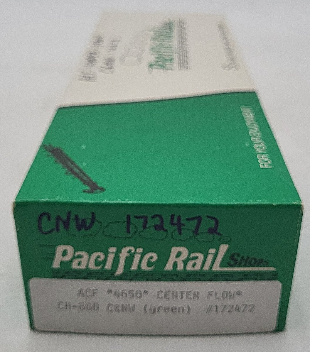 Pacific Rail S Scale CNW ACF "4650" Center Flow Covered Hopper #172472 LN/Box