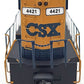 Roundhouse 18243 HO CSX GP40-2 Diesel Locomotive Standard DC #4421 LN/Box