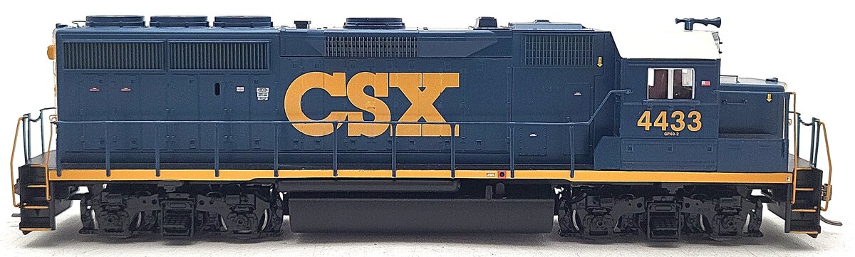 Roundhouse 18244 HO CSX GP40-2 Diesel Locomotive Standard DC #4433 LN/Box