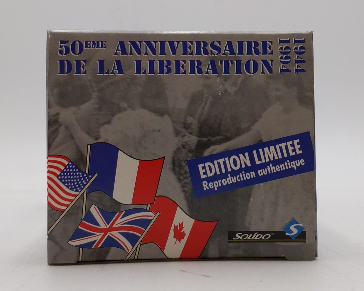 Solido 1:43 50th Anniv Liberation of France Limited Ed. Half Track M3 2'DB 44\94 NIB