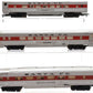 Tyco HO Scale Santa Fe Passenger Cars: Coach, Observation [3] VG
