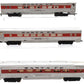 Tyco HO Scale Santa Fe Passenger Cars: Coach, Observation [3] VG