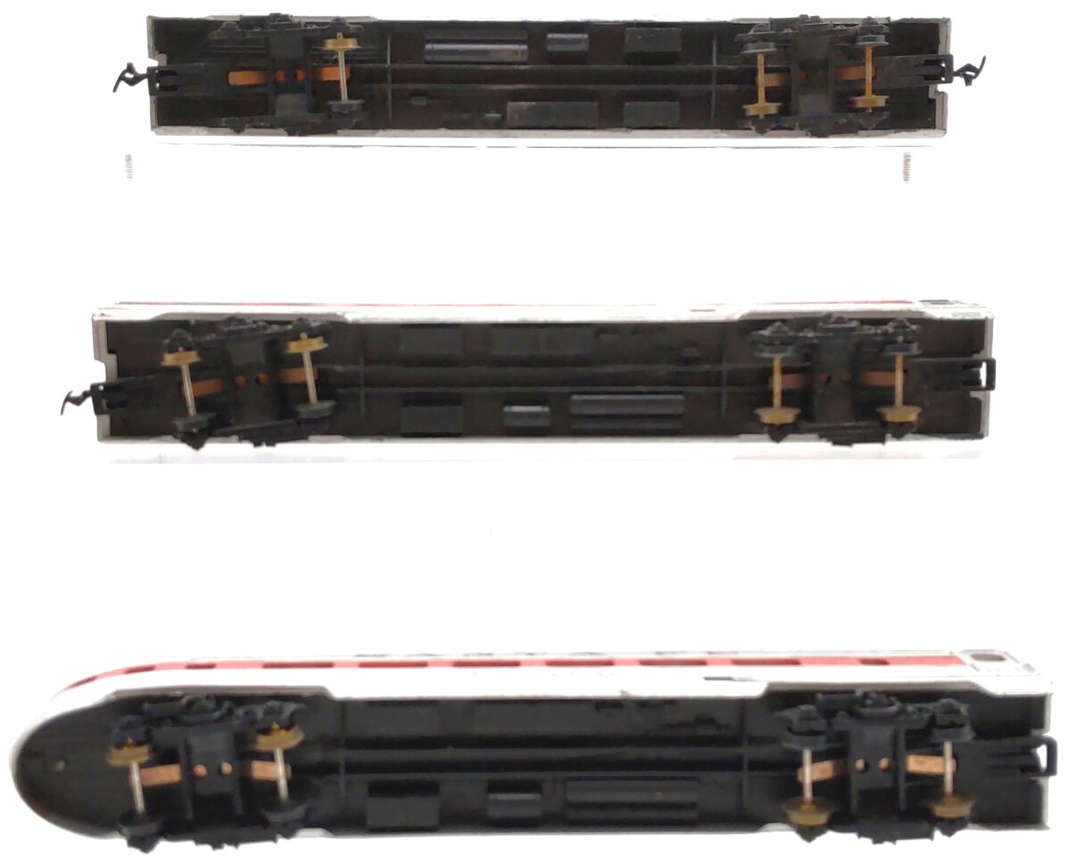 Tyco HO Scale Santa Fe Passenger Cars: Coach, Observation [3] VG