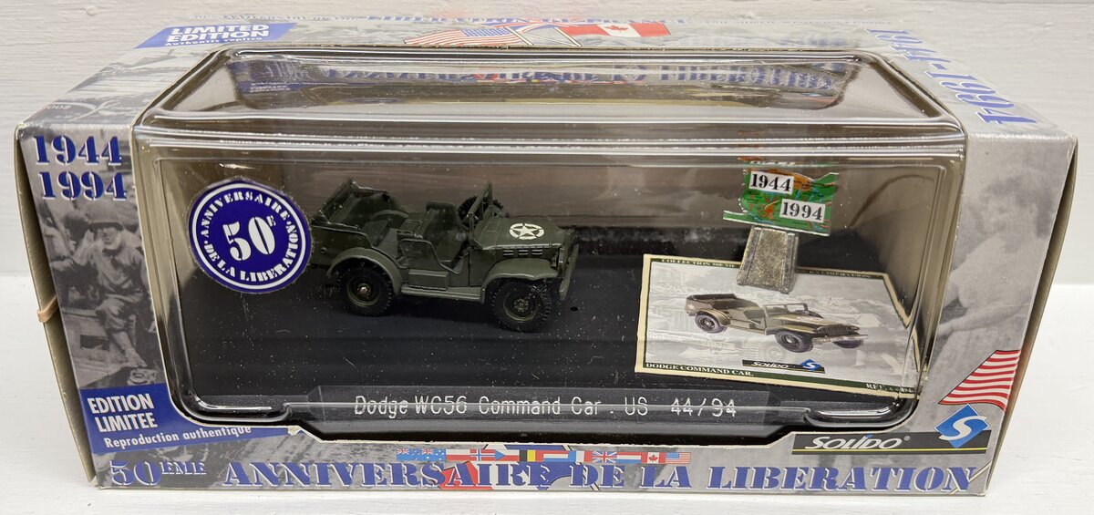 Solido 50th Anniv Liberation of France Limited Ed Amry Vehicles [5] NIB