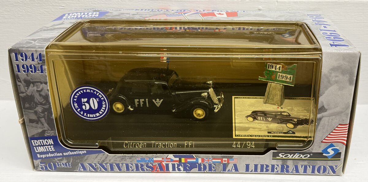 Solido 50th Anniv Liberation of France Limited Ed Amry Vehicles [5] NIB