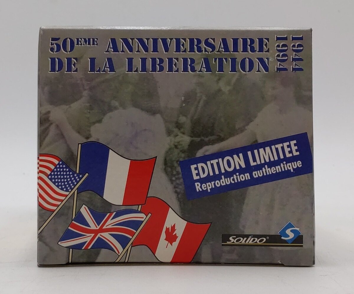 Solido 50th Anniv Liberation of France Limited Ed Citroen Traction FFI 44\94 NIB