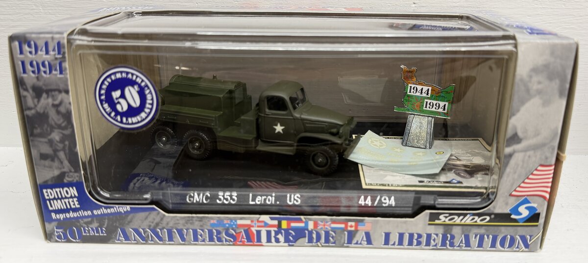 Solido 50th Anniv Liberation of France Limited Ed Amry Vehicles [5] NIB