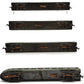 Gilbert Vintage HO NP Passenger Car Set: 33540, 33541, 33542, 33543 [4] VG