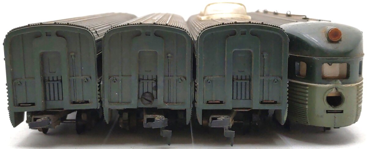 Gilbert Vintage HO NP Passenger Car Set: 33540, 33541, 33542, 33543 [4] VG