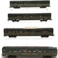 Gilbert Vintage HO NP Passenger Car Set: 33540, 33541, 33542, 33543 [4] VG
