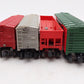 Lionel O Gauge Assorted Freight Cars: 6014, 6076, 9043, 23152 [4] VG
