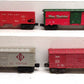 Lionel O Gauge Assorted Freight Cars: 6014, 6076, 9043, 23152 [4] VG