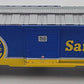 Menards 279-4250 O Gauge Santa Fe Blue Boxcar #11304 LN/Box