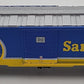 Menards 279-4250 O Gauge Santa Fe Blue Boxcar #11304 LN/Box