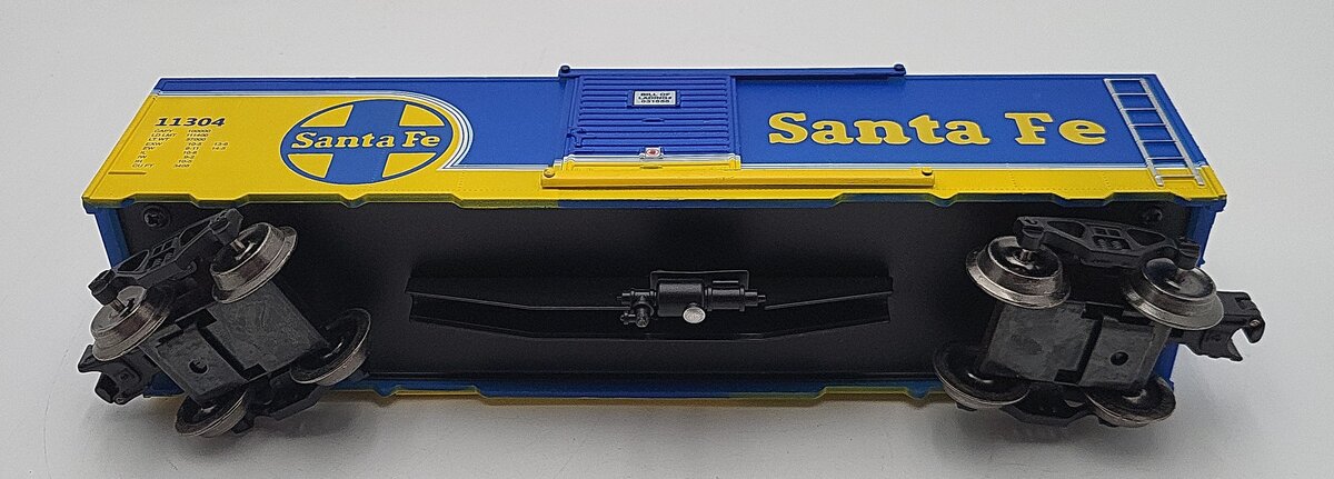 Menards 279-4250 O Gauge Santa Fe Blue Boxcar #11304 LN/Box