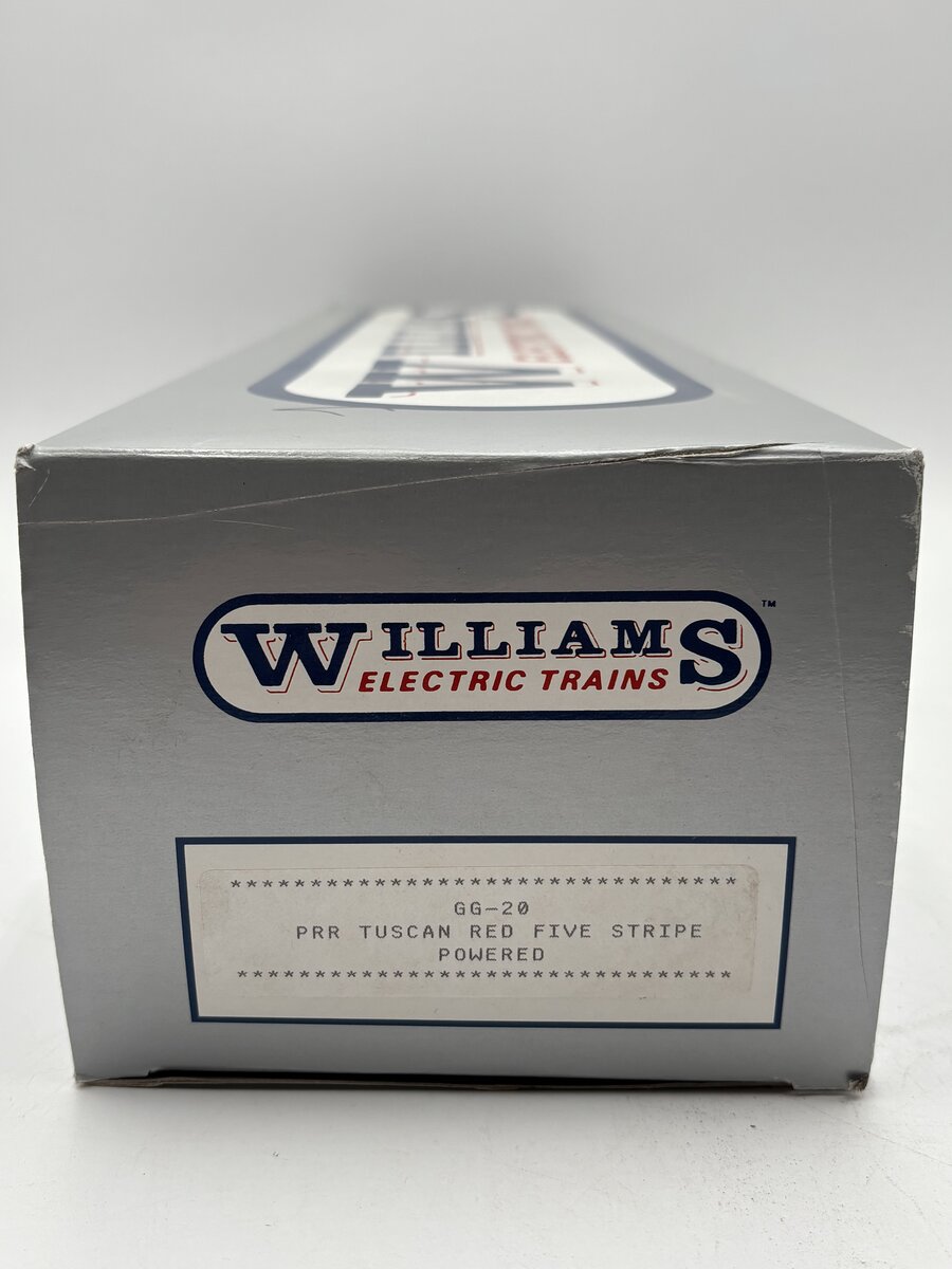 Williams GG-20 O Pennsylvania Tuscan Red 5-Stripe GG-1 Electric Locomotive #2360 EX/Box