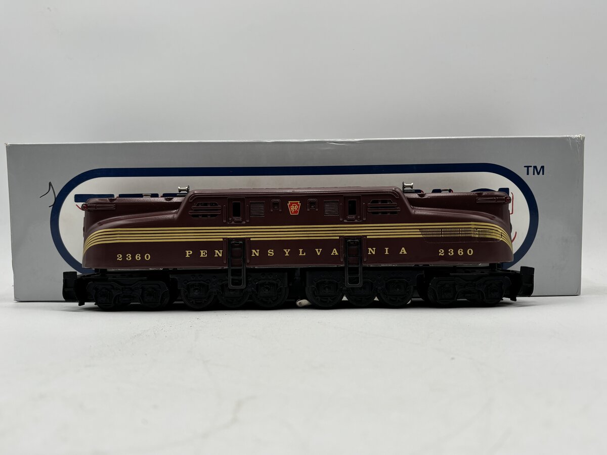 Williams GG-20 O Pennsylvania Tuscan Red 5-Stripe GG-1 Electric Locomotive #2360 EX/Box
