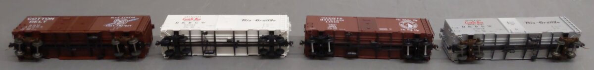 Athearn Assembled S Scale Assorted Boxcars #60028,1952,60014,46254 [4] EX/Box
