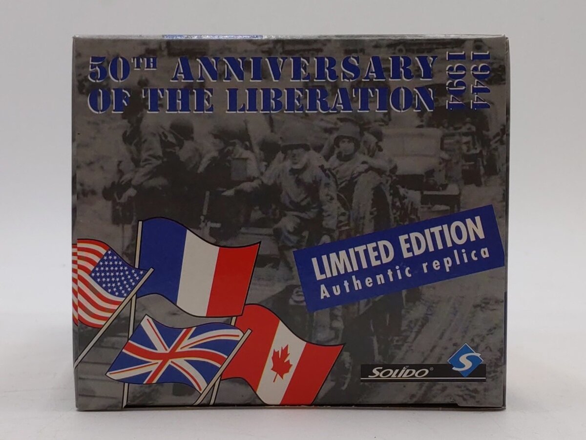 Solido 1:43 Scale 50th Anniv Liberation of France Limited Ed Dodge WC51 US 44\94 NIB
