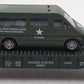 Menards 279-3449 O Gauge Army Flatcar with Military Van #10882 VG/Box