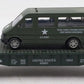 Menards 279-3449 O Gauge Army Flatcar with Military Van #10882 VG/Box