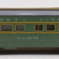 Lionel 2401 Vintage O Lionel Lines Green/Gray Hillside Observation Car VG/Box