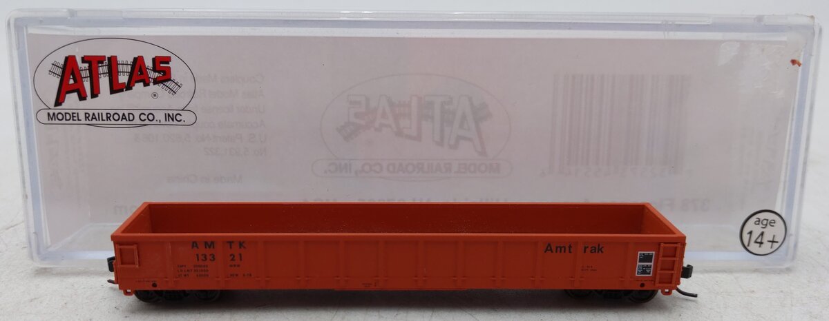 Atlas 45514 N Scale Amtrak Evans Gondola #13321