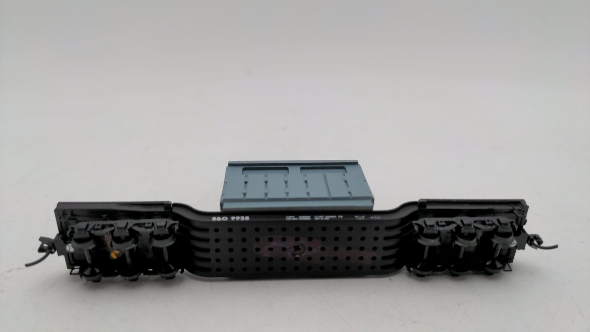 Micro-Trains 10900210 N B&O Heavyweight Depressed Center Flatcar w/Load #9935 EX/Box