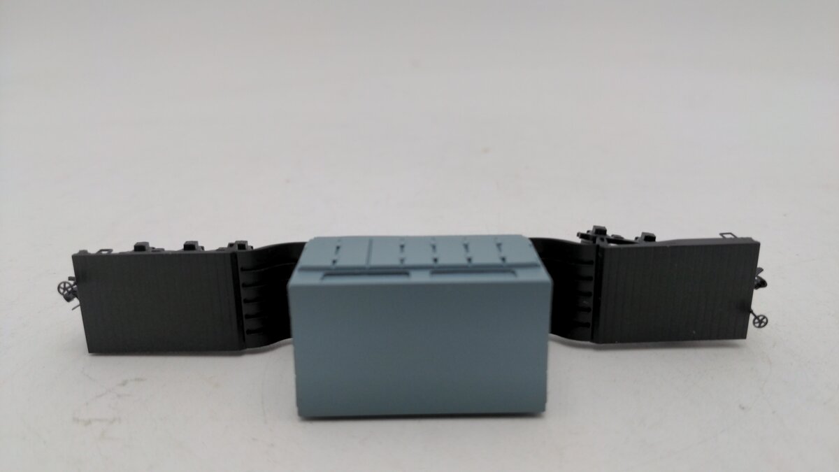 Micro-Trains 10900210 N B&O Heavyweight Depressed Center Flatcar w/Load #9935 EX/Box