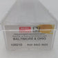 Micro-Trains 10900210 N B&O Heavyweight Depressed Center Flatcar w/Load #9935 EX/Box