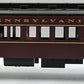 MTH 30-6237 O Gauge Pennsylvania Madison Coach Car #1034 LN/Box
